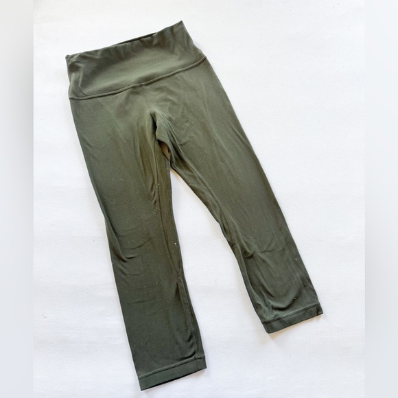 Lululemon Crop Leggings Size 6 - Picture 2 of 5